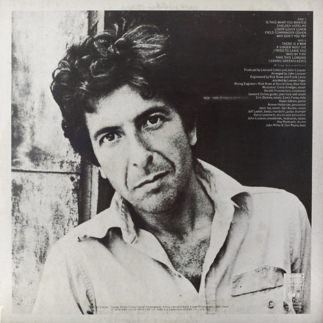 Leonard Cohen : New Skin For The Old Ceremony (LP, Album)