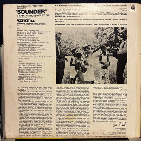 Taj Mahal : "Sounder" (LP, Album)