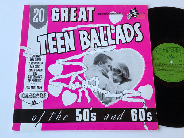 Various : 20 Great Teen Ballads Of The 50's And 60's (LP, Comp, Mono)