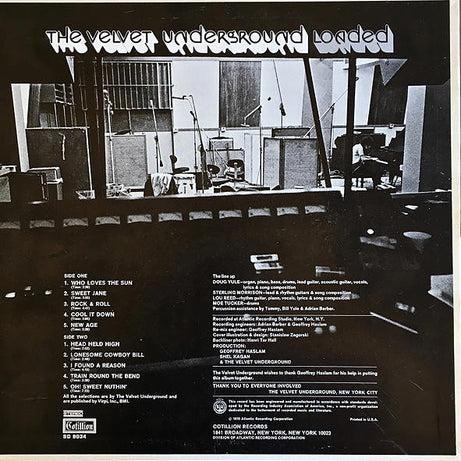 The Velvet Underground : Loaded (LP, Album, RE, RP, Pin)