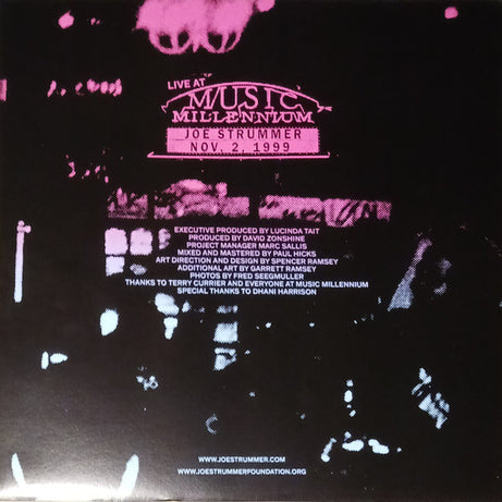 Joe Strummer : Live At Music Millennium (LP, RSD)