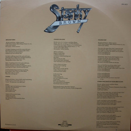 Stanky Brown* : Stanky Brown (LP, Album)