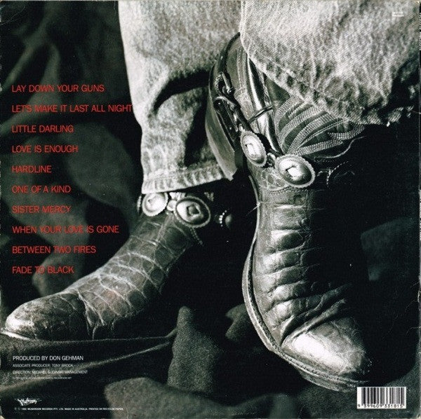 Jimmy Barnes : Two Fires (LP, Album)