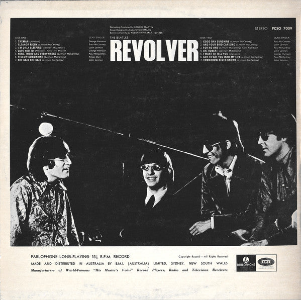 The Beatles : Revolver (LP, Album, RE)