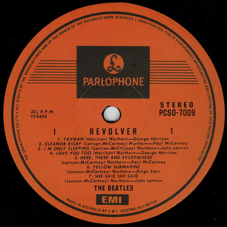 The Beatles : Revolver (LP, Album, RE)
