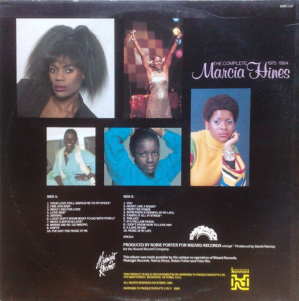 Marcia Hines : The Complete Marcia Hines 1975 - 1984 (LP, Comp)