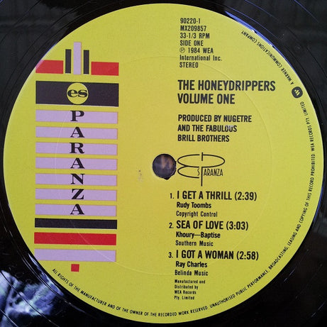 The Honeydrippers : Volume One (12", EP)