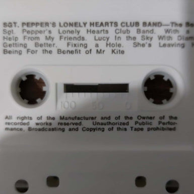 The Beatles : Sgt. Pepper's Lonely Hearts Club Band (Cass, Album, RE, Dol)