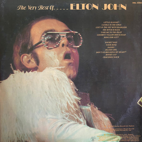Elton John : The Very Best Of....Elton John (LP, Comp)