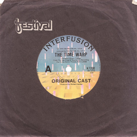 "The Rocky Horror Picture Show" Original Cast : The Time Warp (7", Single, 1st)