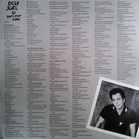 Billy Joel : An Innocent Man (LP, Album)