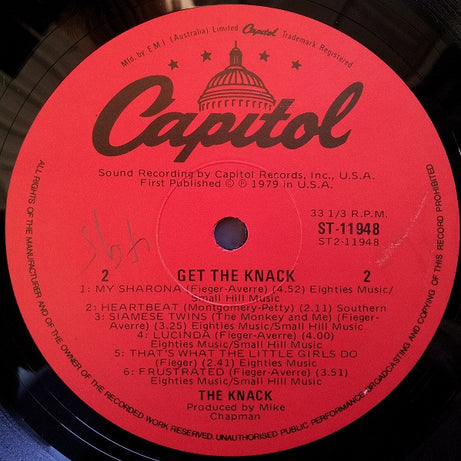 The Knack (3) : Get The Knack (LP, Album)