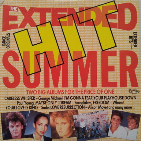 Various : The Extended Hit Summer '85 (2xLP, Comp)