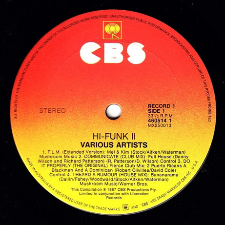 Various : Hi-Funk 2 (2xLP, Comp)