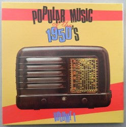 Various : Popular Music Of The 1950's Volume 1 (5xLP, Comp + Box)