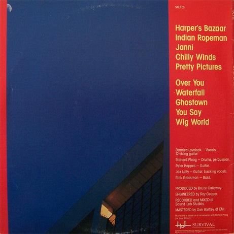 Damien Lovelock : It's A Wig Wig Wig Wig World (Cracks In The Prism) (LP, Album)