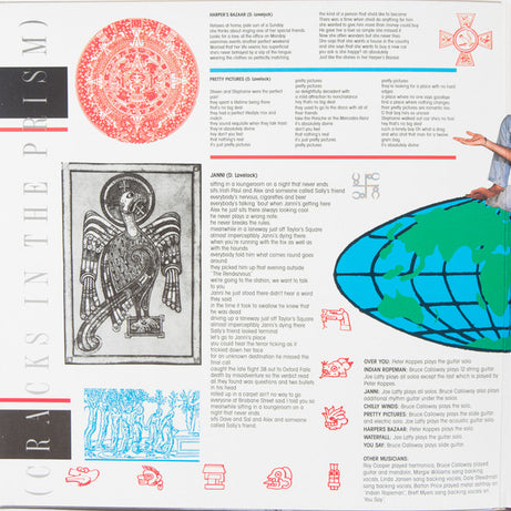 Damien Lovelock : It's A Wig Wig Wig Wig World (Cracks In The Prism) (LP, Album)