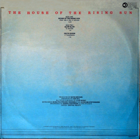 HOT R.S. : The House Of The Rising Sun (LP, Album)