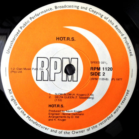 HOT R.S. : The House Of The Rising Sun (LP, Album)