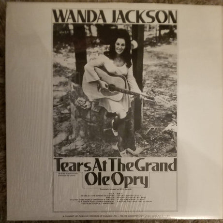 Wanda Jackson : Tears At The Grand Ole Opry (LP, Comp, Ele)