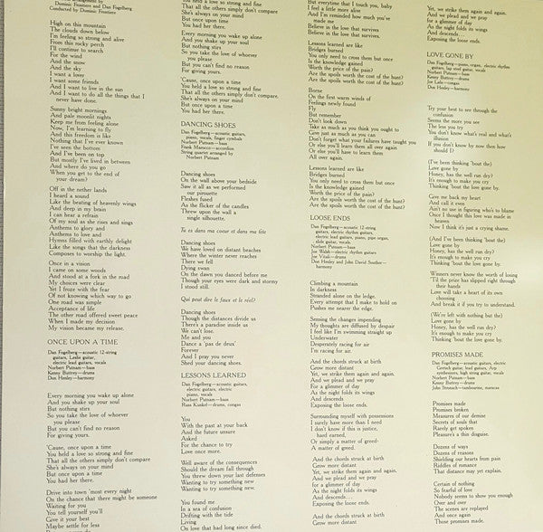 Dan Fogelberg : Nether Lands (12")