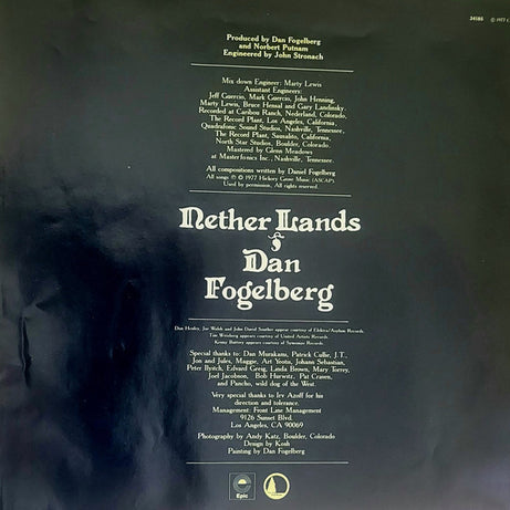 Dan Fogelberg : Nether Lands (12")