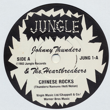 Johnny Thunders & The Heartbreakers* : Chinese Rocks (Live) (7", Single)