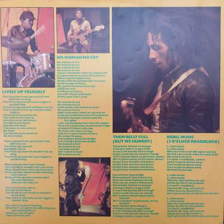 Bob Marley & The Wailers : Natty Dread (LP, Album, RE)