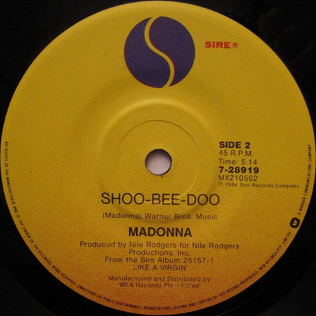 Madonna : Dress You Up (7", Single)
