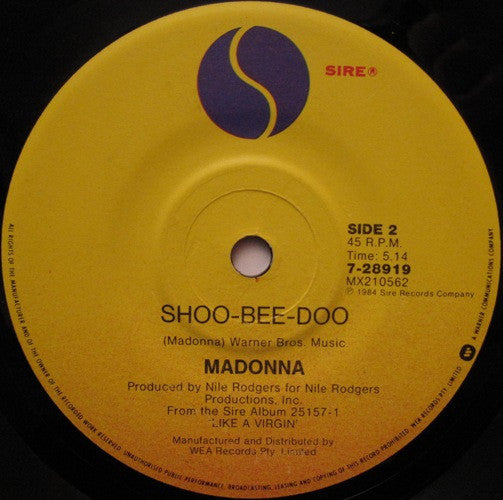 Madonna : Dress You Up (7", Single)