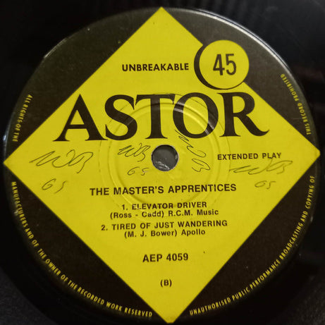 The Master's Apprentices : The Masters Apprentices Vol. 2 (7", EP)