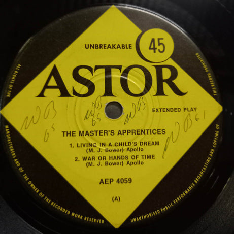 The Master's Apprentices : The Masters Apprentices Vol. 2 (7", EP)