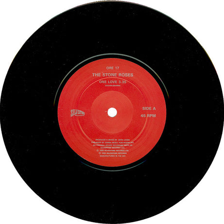 The Stone Roses : One Love (7", Single, Ltd, Dam)