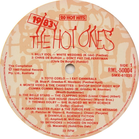 Various : 1983 The Hot Ones (LP, Comp)