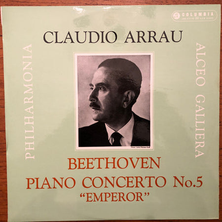 Ludwig van Beethoven / Claudio Arrau / Alceo Galliera / Philharmonia Orchestra : Piano Concerto  No. 5  In E Flat Major, "Emperor" (LP, Ste)