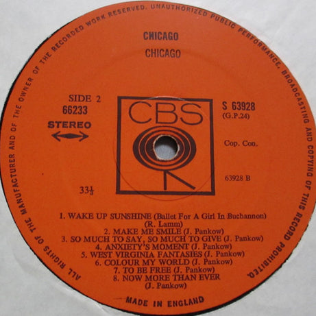 Chicago (2) : Chicago (2xLP, Album, Gat)