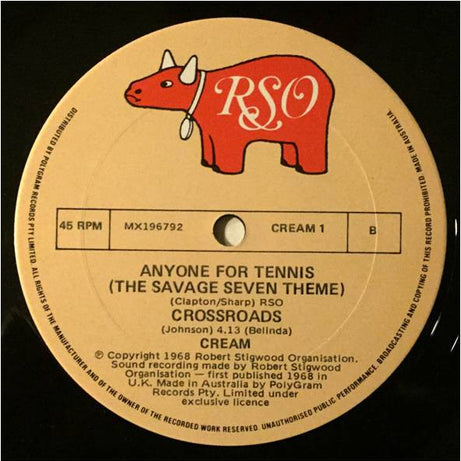 Cream (2) : Extra Cream (12", EP)