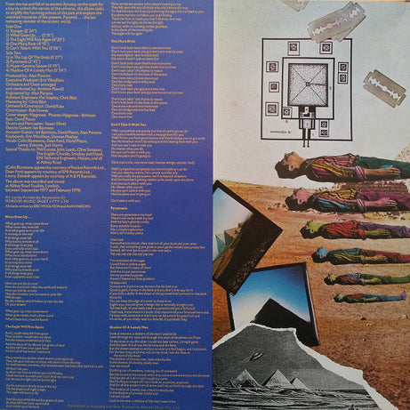 The Alan Parsons Project : Pyramid (LP, Album, RE)