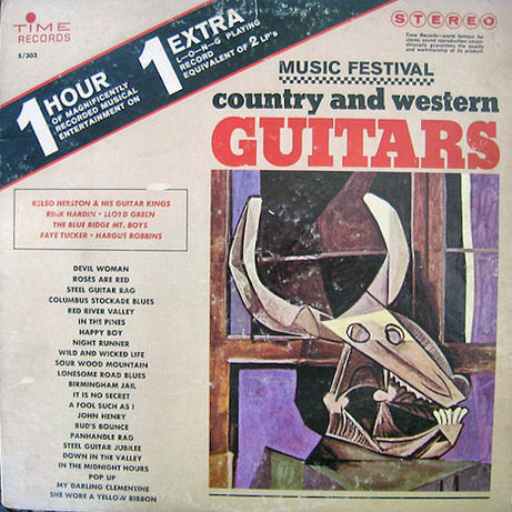 Kelso Herston & His Guitar Kings / Rink Hardin / Lloyd Green / The Blue Ridge Mountain Boys / Faye Tucker / Hargus Robbins : Country And Western Guitars (LP, Album, Comp)