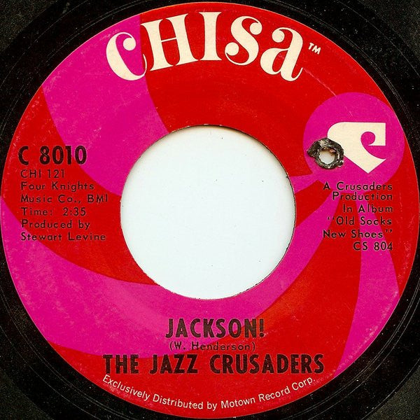 The Crusaders : Way Back Home / Jackson! (7", Single, Ame)