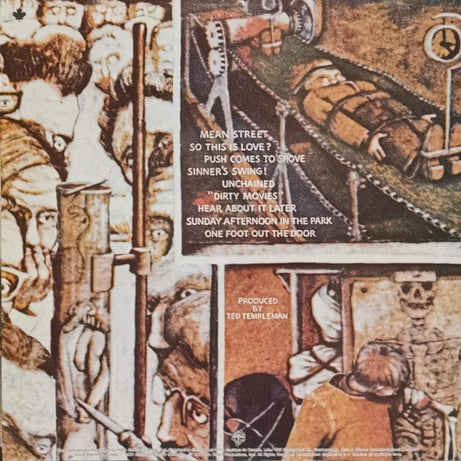 Van Halen : Fair Warning (LP, Album, Qua)