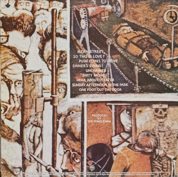 Van Halen : Fair Warning (LP, Album, Qua)