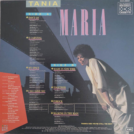 Tania Maria : Made In New York (LP, Album, Promo)