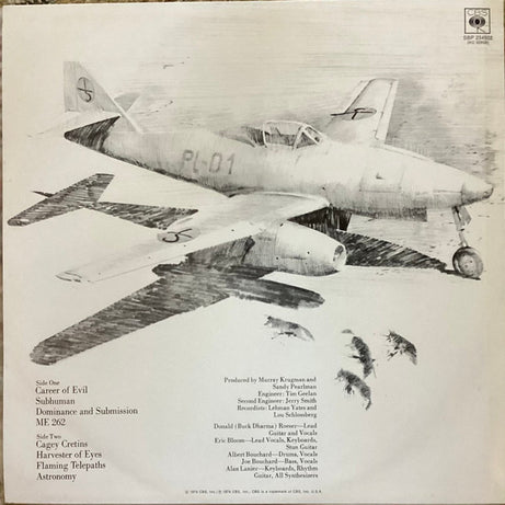 Blue Öyster Cult : Secret Treaties (LP, Album)
