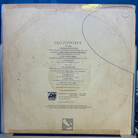 Led Zeppelin : Led Zeppelin II (LP, Album, RE)