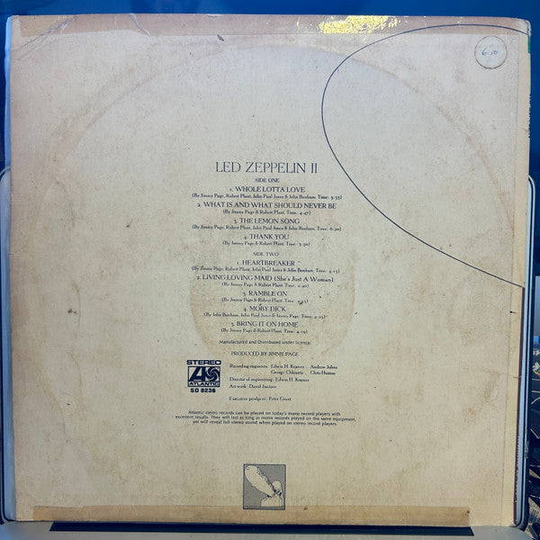 Led Zeppelin : Led Zeppelin II (LP, Album, RE)