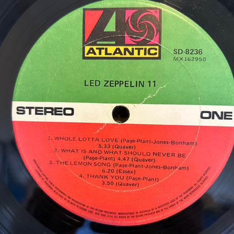 Led Zeppelin : Led Zeppelin II (LP, Album, RE)