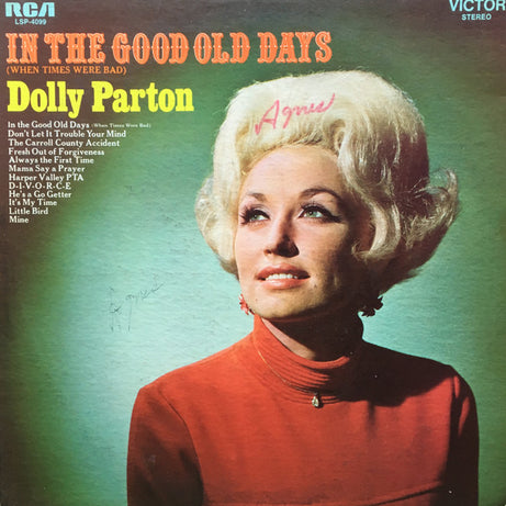 Dolly Parton : In The Good Old Days (When Times Were Bad) (LP, Album, Ind)