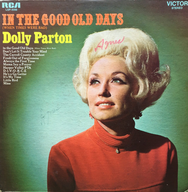 Dolly Parton : In The Good Old Days (When Times Were Bad) (LP, Album, Ind)