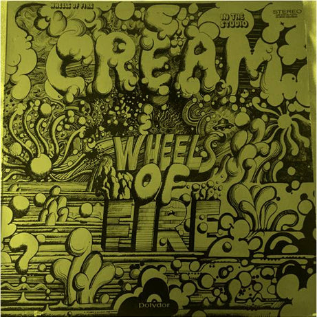 Cream (2) : Wheels Of Fire - In The Studio (LP, Album)